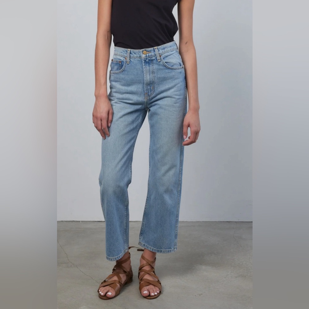 B SIDES Plein High Straight jeans in Lt Vintage - size 25
